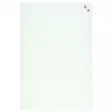 Hvid magnetisk glastavle fra NAGA på 40 x 60 cm med to små magneter i hjørnet