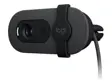 Logitech Brio 105 webcam i grafitgrå med fast kabel