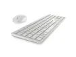 Dell Pro KM5221W trådløst tastatur og mus i hvid